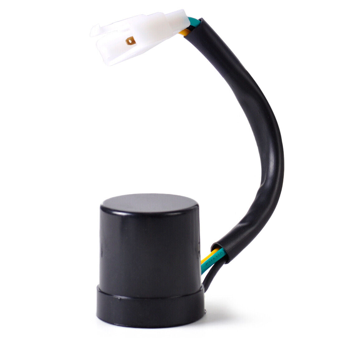 3 Wire Round Turn Signal Relay Flasher fit for GY6 50-250cc Moped Scooter ATV Li