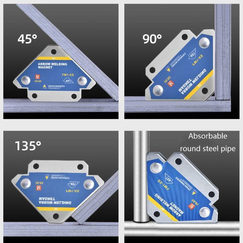 Multiple Angles Triangle Welding Positioner with Magnetic 45° 90° 135° Tool Set