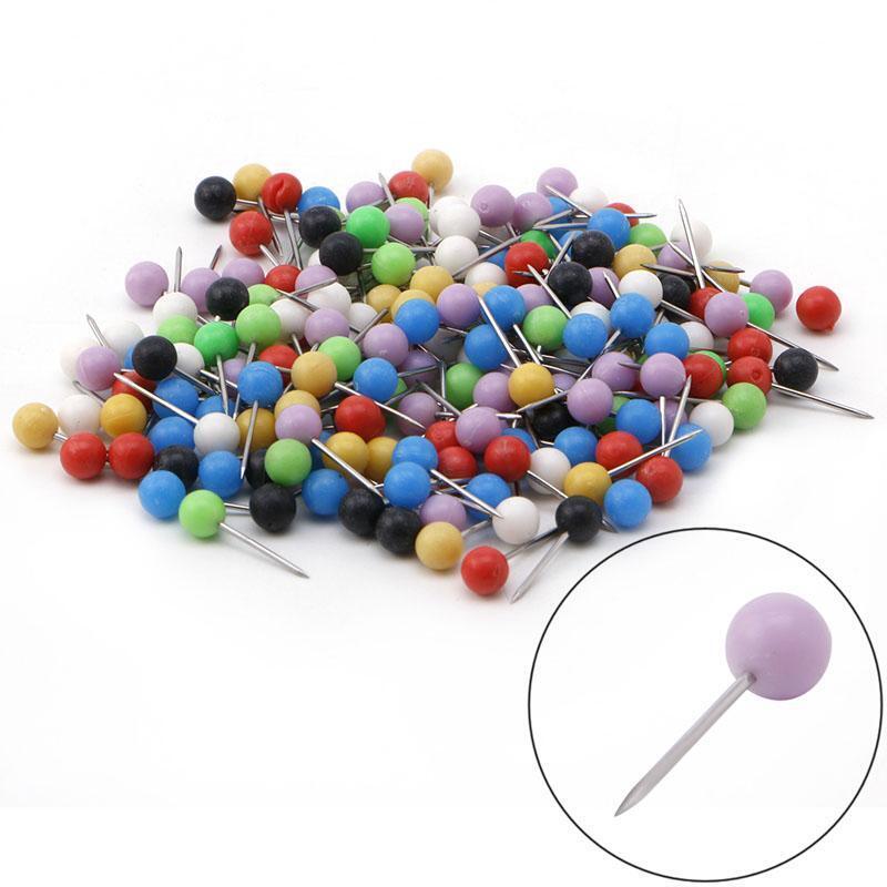 Multi-Color Fishing Pin for Fasten Fishing Line Winder Reel Spool Tackle 100pcs