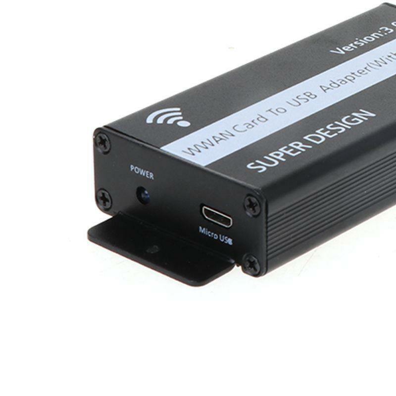 PCI-E Mini PCI-Express to USB Adapter With SIM Card Slot for WWAN/LTE Module