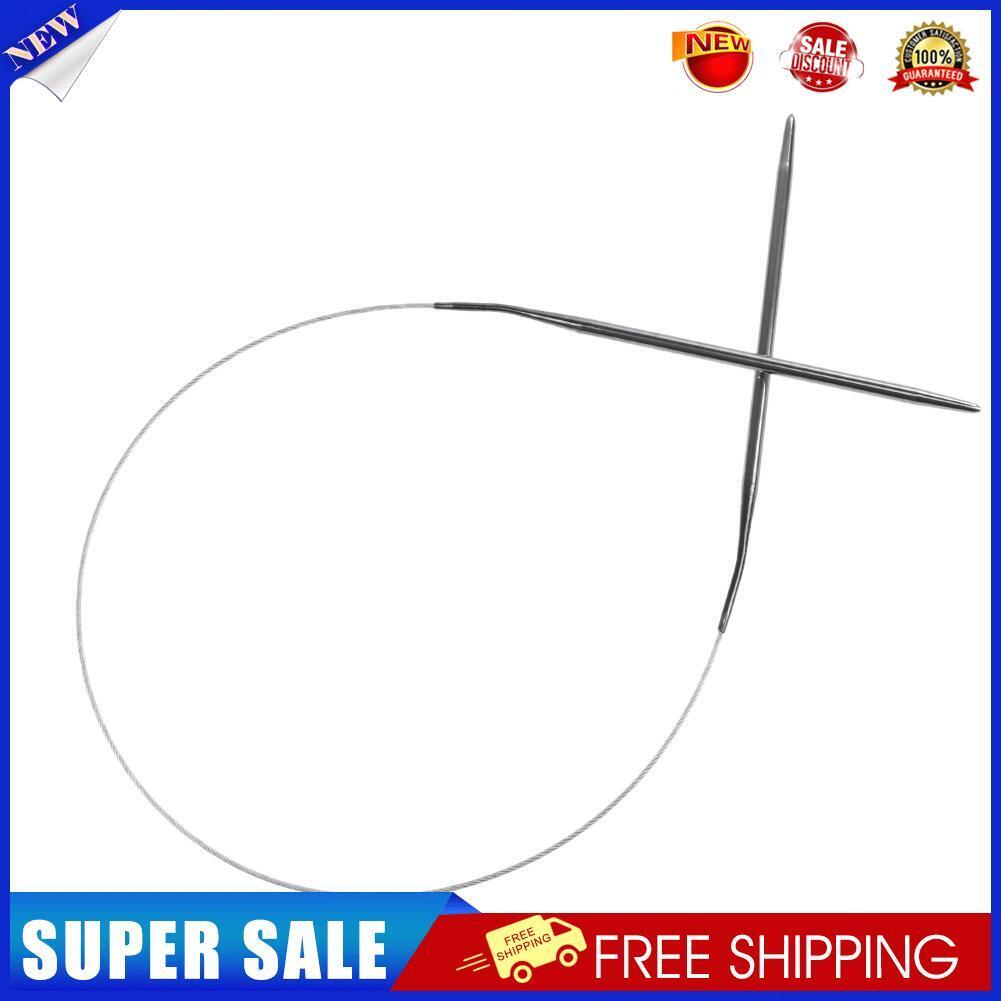 11pcs 26" 65cm Stainless Steel Circular Knitting Needles Size 6-16