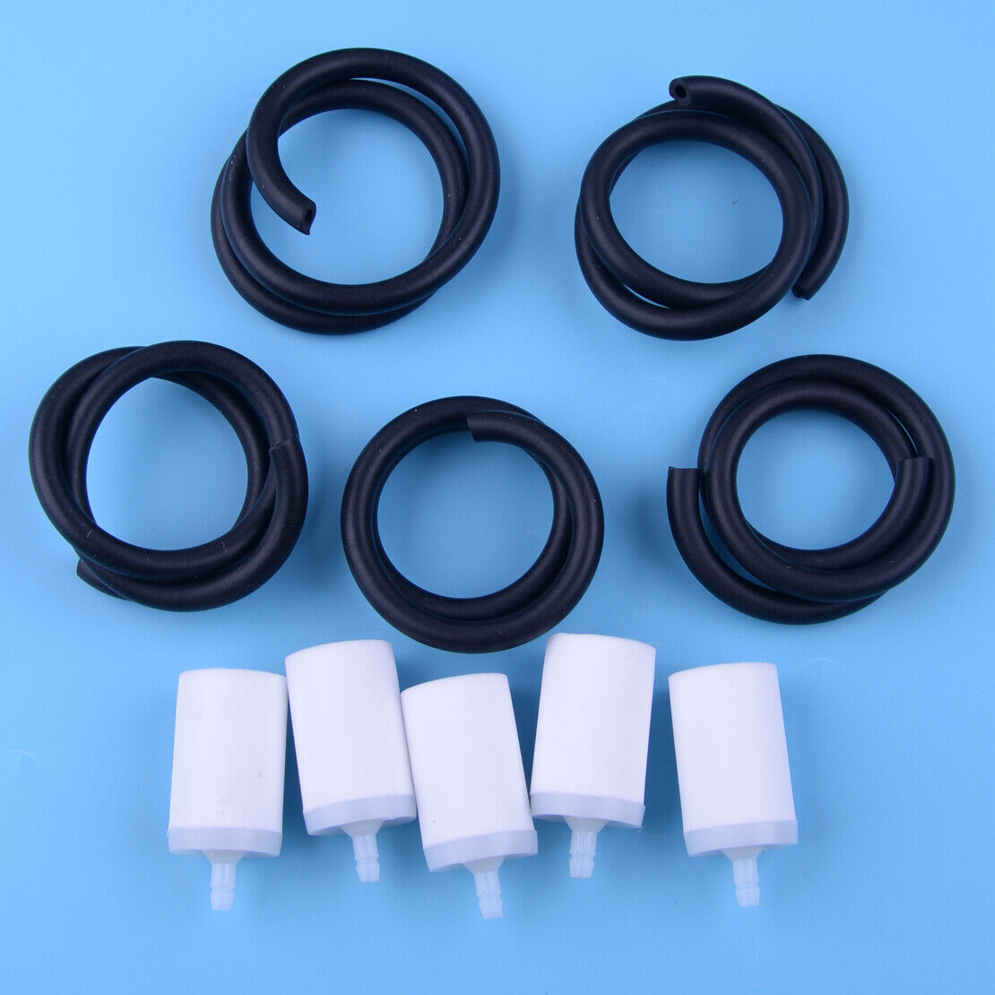 5 Fuel Hose Filter Kit fit for Husqvarna 440 460 371 372XP Chainsaw 581756202 ld