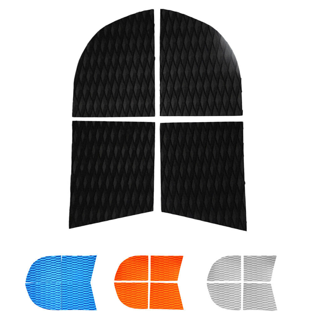 4Pc EVA Dog Pet Traction Pad Deck Grip Mat Tail Pad for Surfboard Paddleboard