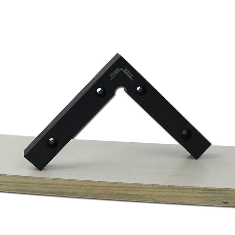 90 Degree Aluminium Alloy Positioning Squares 4.7" x 4.7" Clamping Square Tool