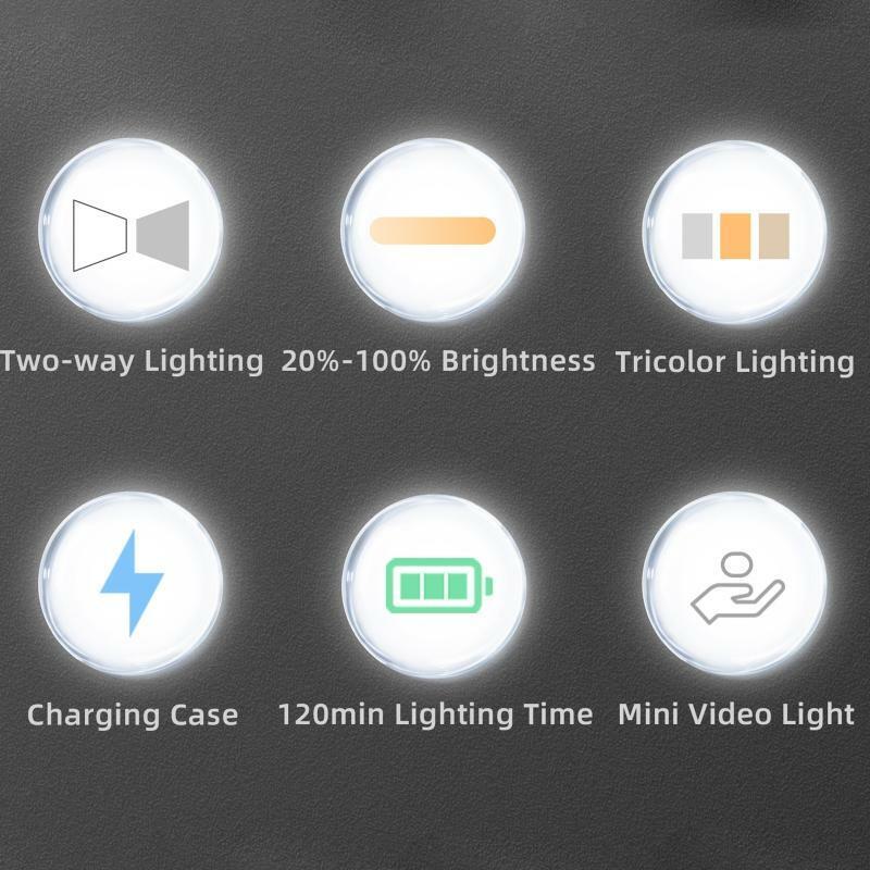 LED Video Light for DJI OM5/4/4 SE Handheld Gimbal Fill Lights Accessories