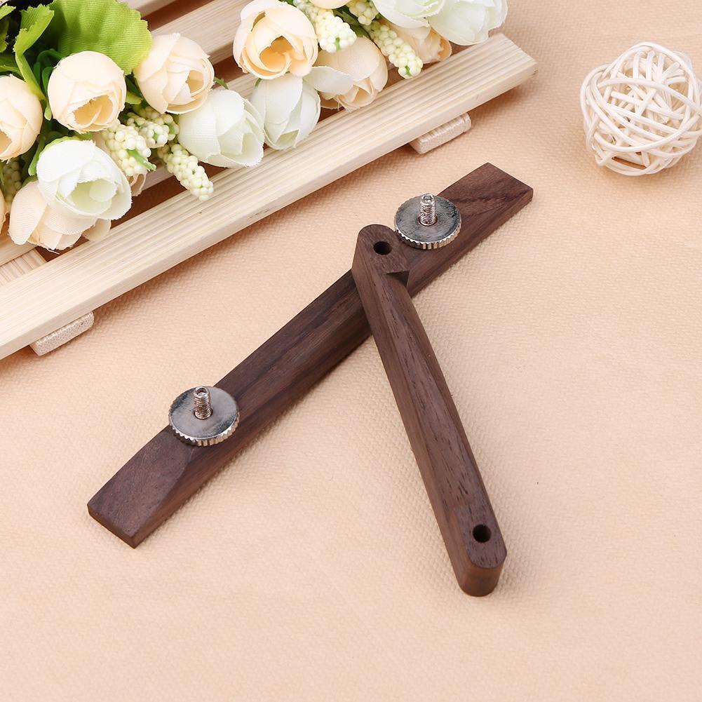 1pc 6 String Archtop Jazz Guitar Adjustable Floating Rosewood Bridge Parts