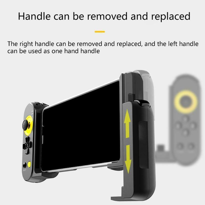 Wireless for -Android/iOS Game Controller, Retractable Mobile Controller Gamepad