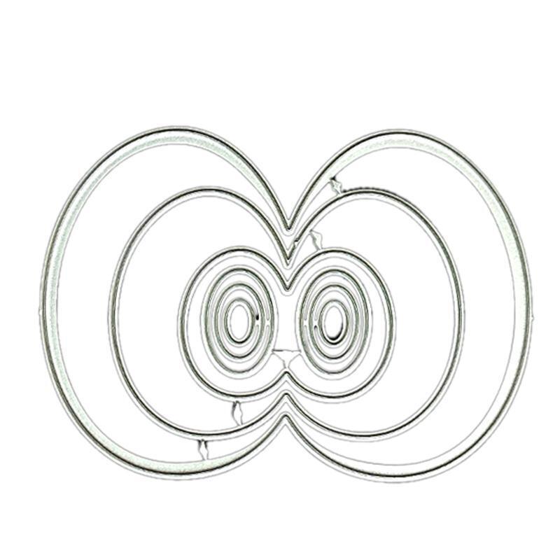 Eye Metal Cutting Dies Scrapbooking Stencil Die Cuts Card Embossing DIY Photo