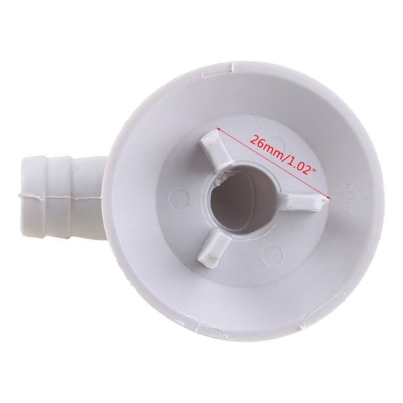 Three-jaw Drain Hose Connector Elbow  26mm/1.02in for Air Conditioner External