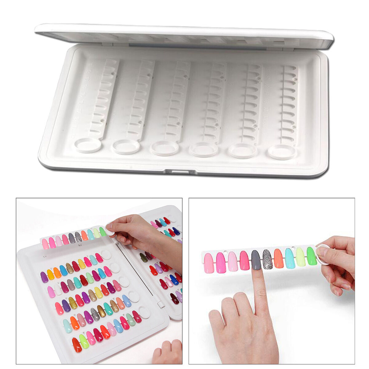 120  Professional Nail  put the book Holder Container Painting