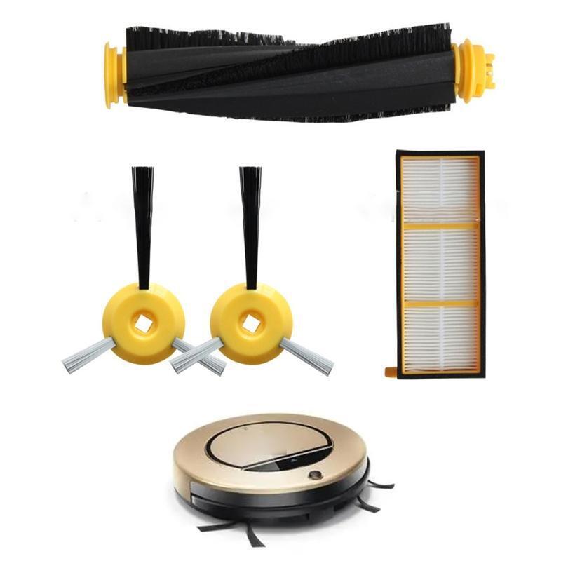 for Shark RV700 RV720 RV750 Replacement Kit 1Roller Brush 1Filter 2Side Brushes