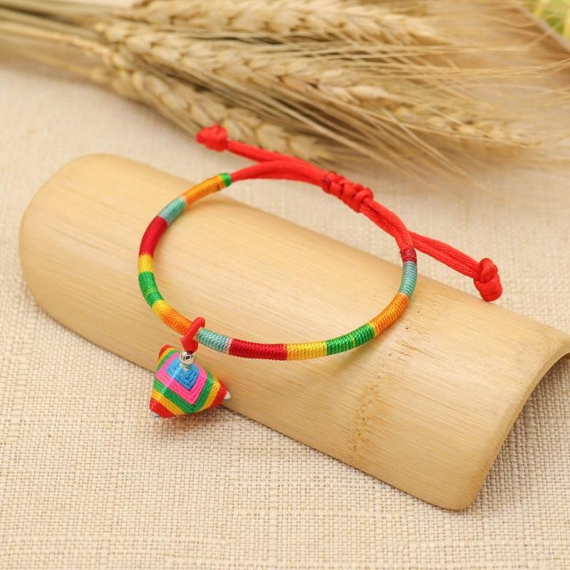 Colorful Rope Bracelet Zongzi Bracelet Lucky Jewelry Friendship Bracelet