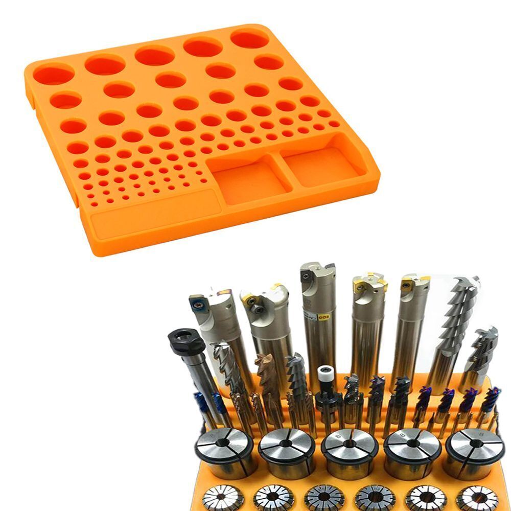 Tool Drill Organizer Storage Box Milling Cutter Accessories Drill Bit Holder