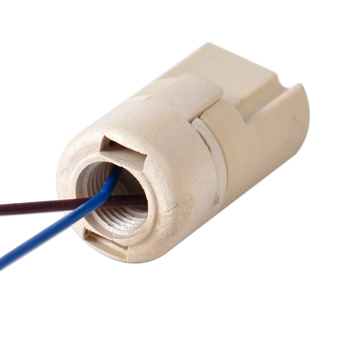 2pcs G9 Socket Ceramic Holder Base Wire Connector G9 Light Lamp Bulb 2A 250V Li