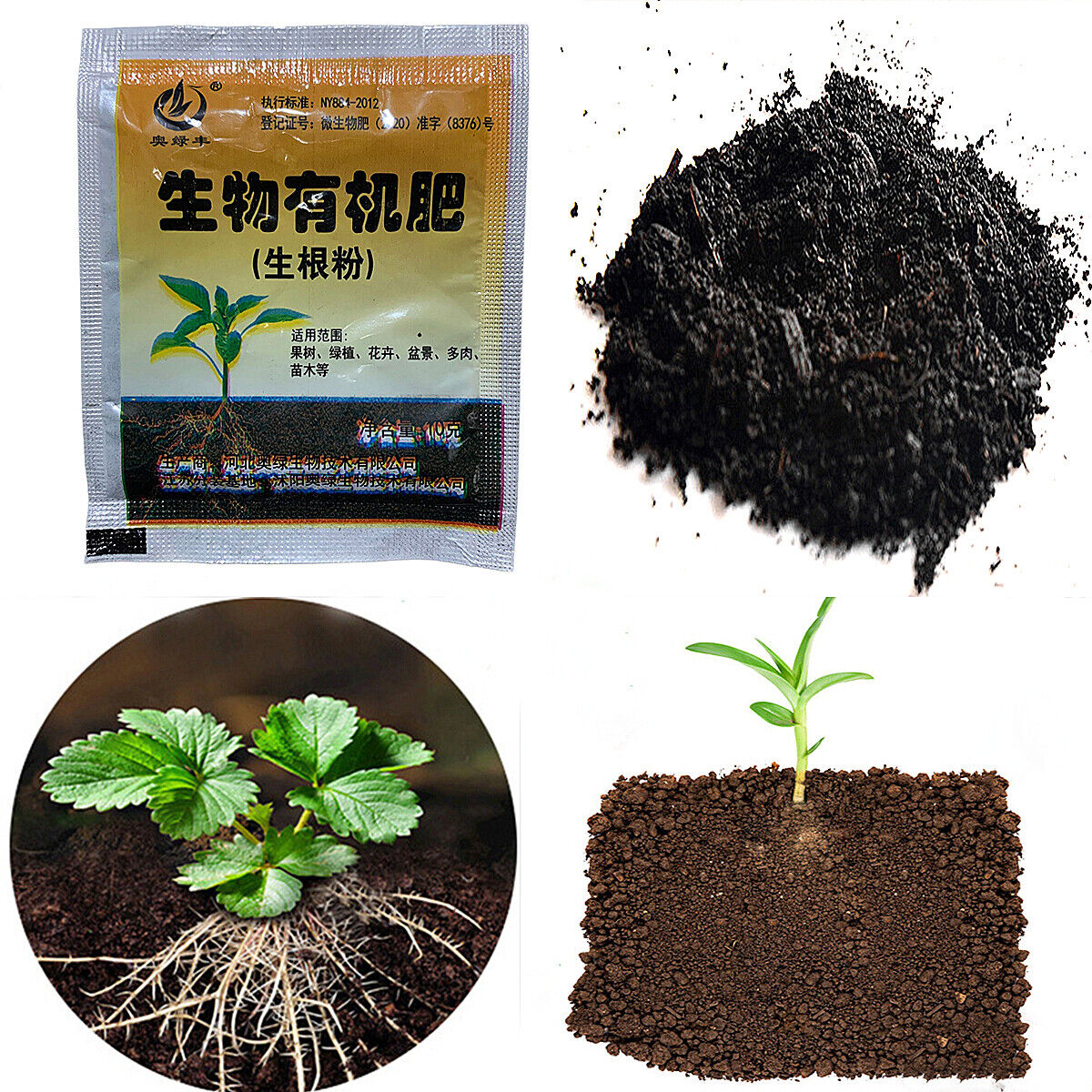Plant Rooting Powder Hormone Growing Root Seedling Germination Cutting 10g