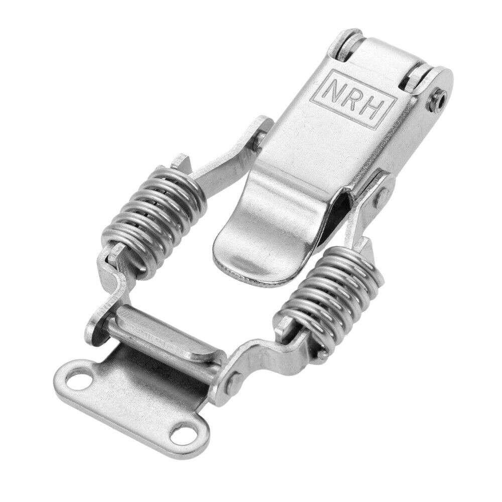 Spring Hasp Latch Trunk Wood Chest Catch Toggle Lockable Lock Jewellery Box Tool