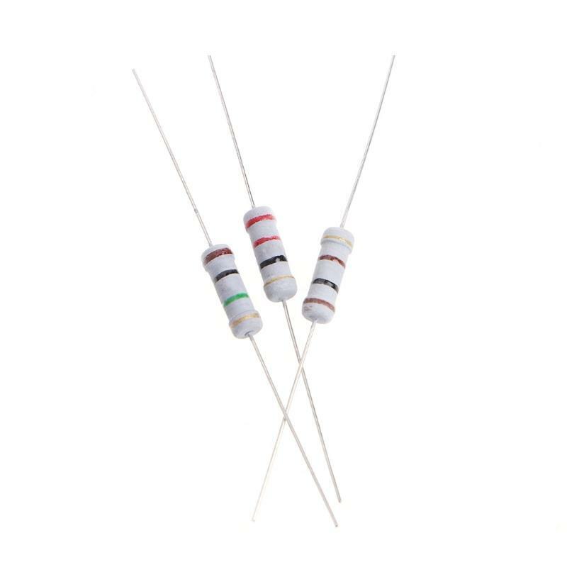 200 Pcs 20 Value 1W Resistor Set 5% Resistance Assortment Kit 10 ohm-1M ohm