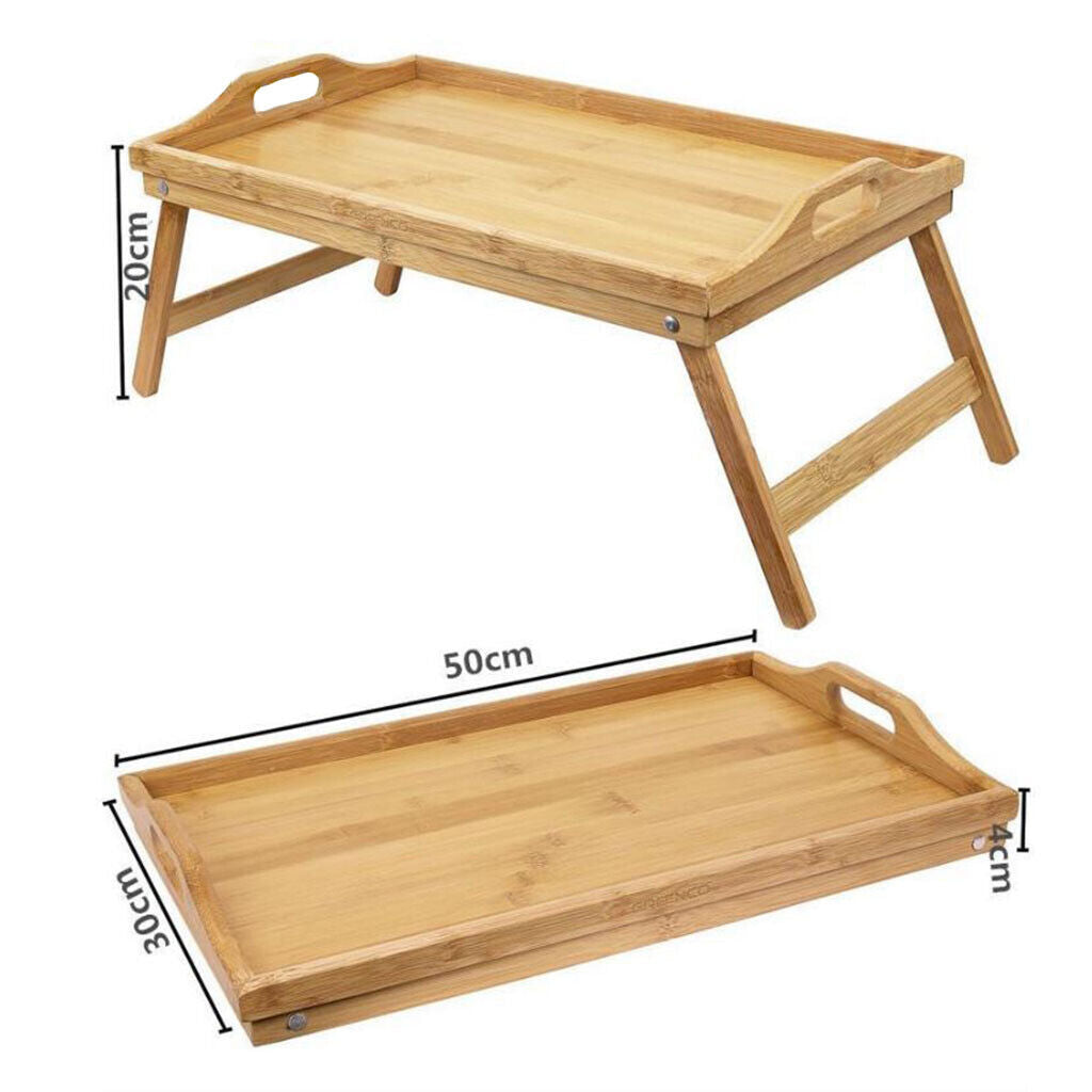 1x   Breakfast Tray Bed Table  Snack Tray Laptop Table