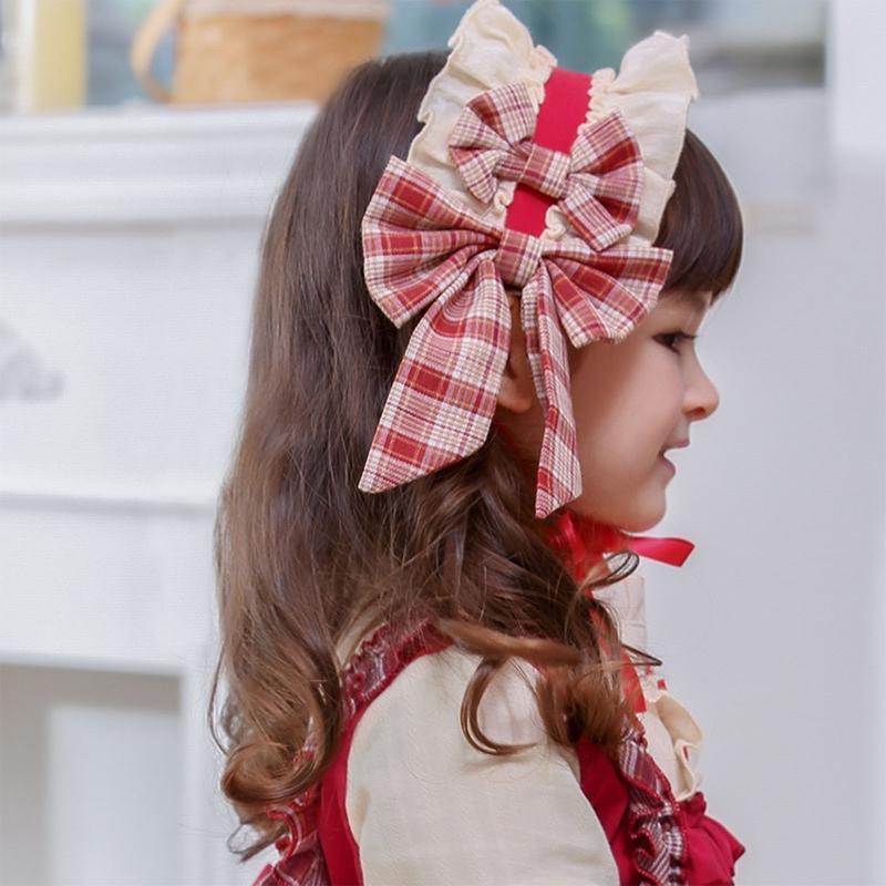 Children Princess Lolita Hairband Baby Bow Hairband Infant Hair Wear Accessories