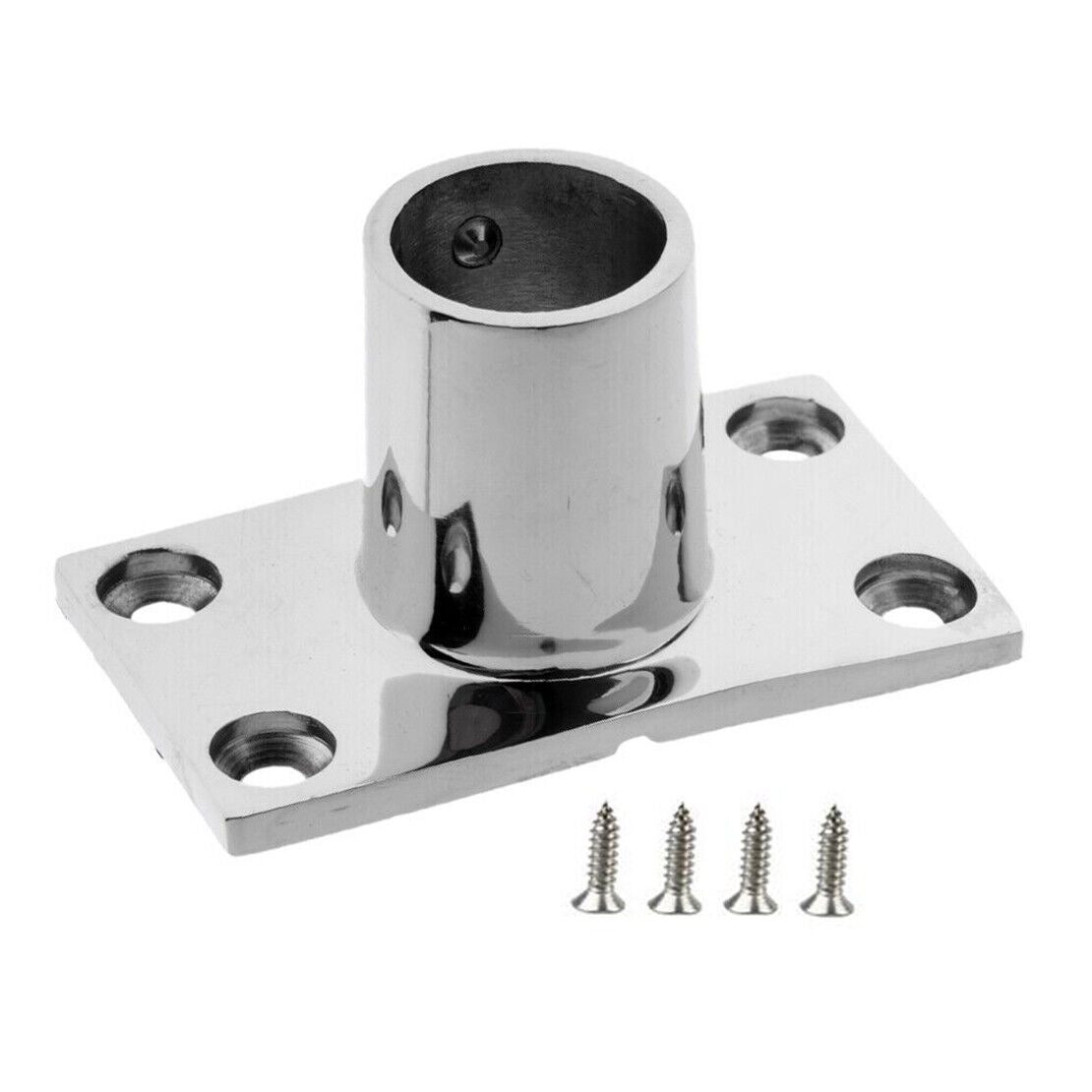 Marine Stainless Steel Boat Deck Hand Rail Fitting 90 Degree fr 25mm ID Tube