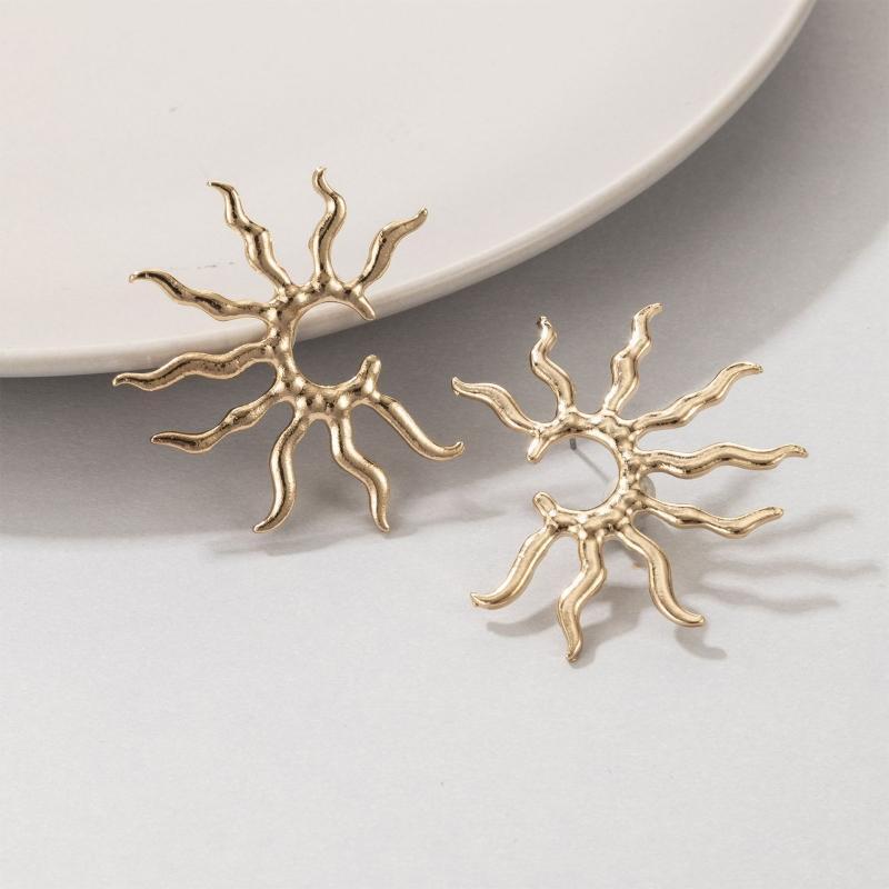 Tiny Boho Beach Simple Delicate Earrings Handmade Jewelry Gift for Women Girl