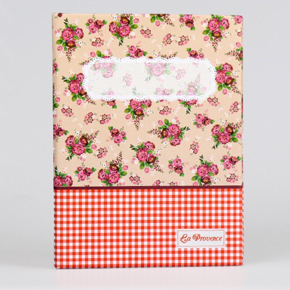 4R 100 Pockets Picture Album Case Photo Holder Storage Random Color