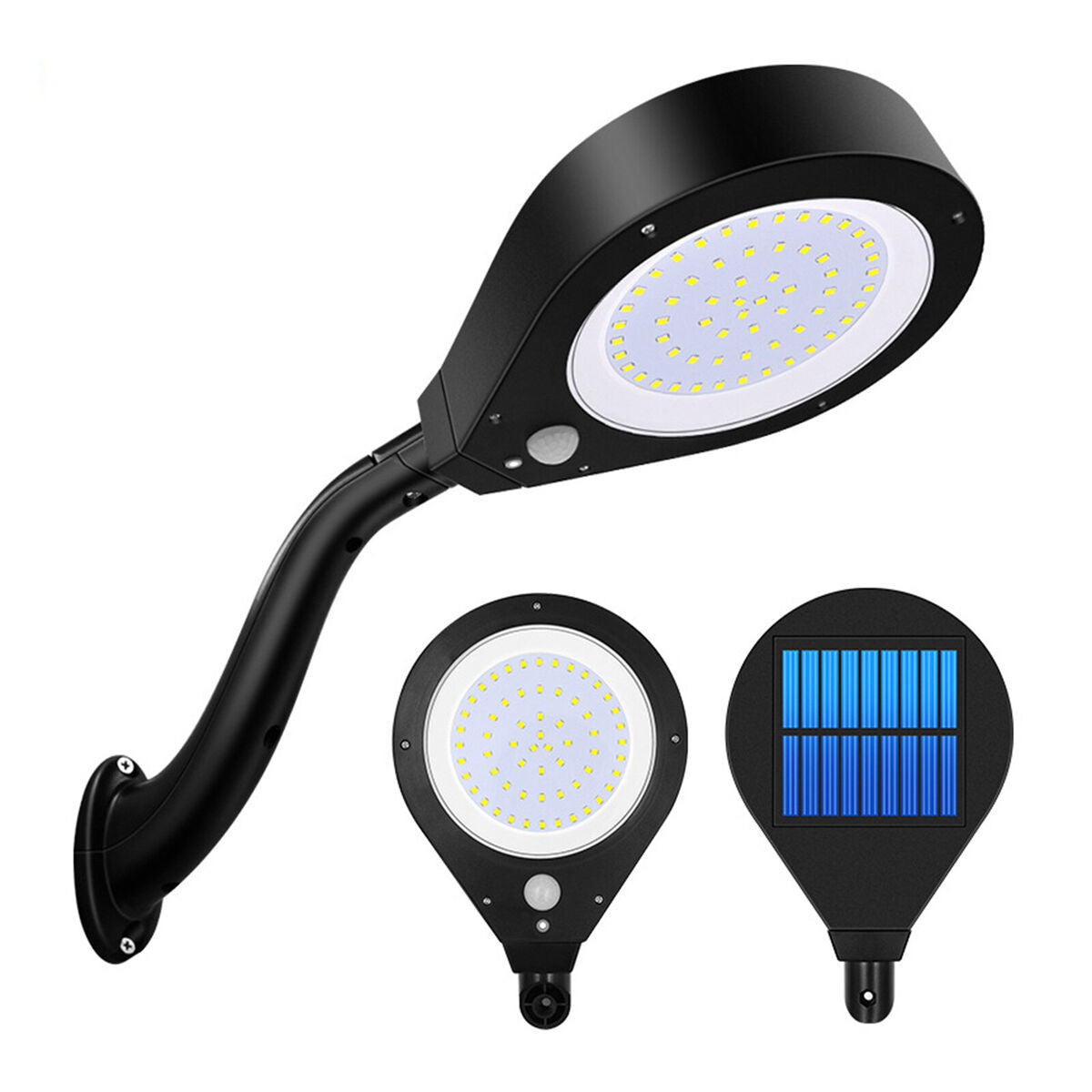 Outdoor Yard Solar Lights Lights PIR Motion Sensor Wall Lamp for Garden