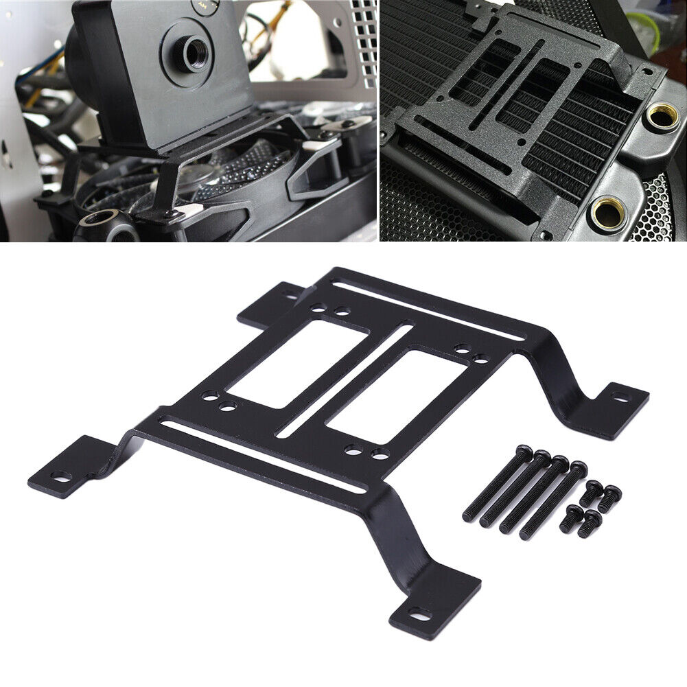12cm Water Cooling Radiator Support Holder Water Pump Reservoir Bracket