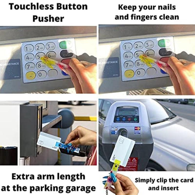 Card Grabber Keychain Making Tool Acrylic Credit Card Puller Maker for Home DIY