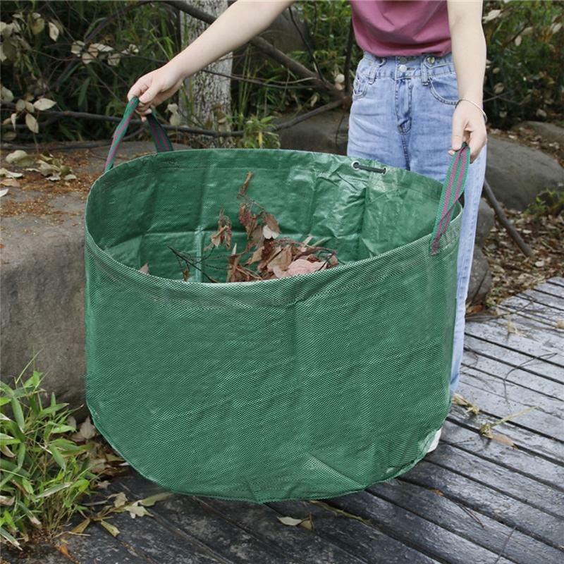 63 Gallon Large Garden Plant Grow Bag Heavy Duty Reusable DIY Planting Waste Bag