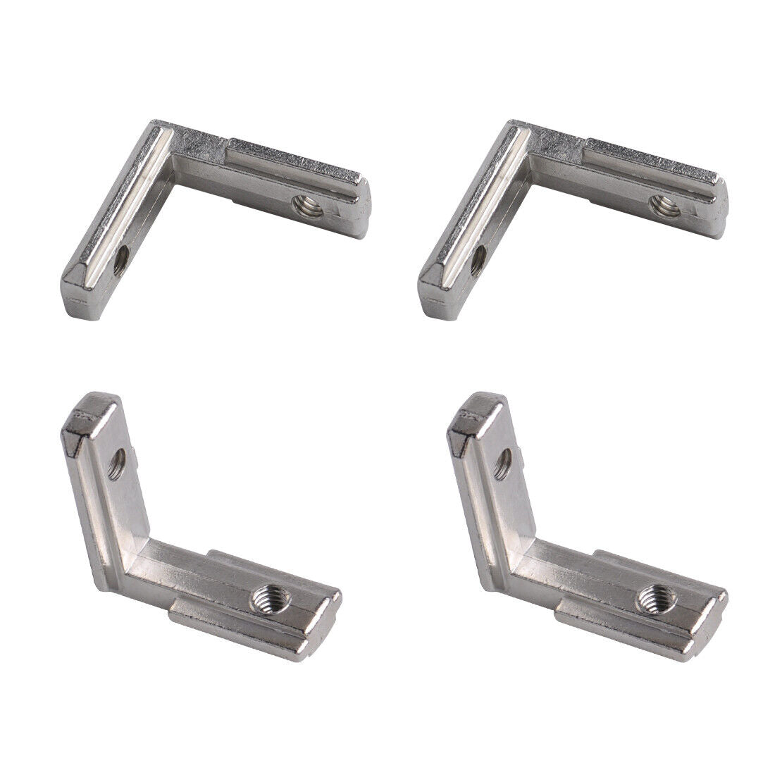 20x L Shape Interior Joint Angle Bracket Corner Connector fr T Slot Extrusion Li