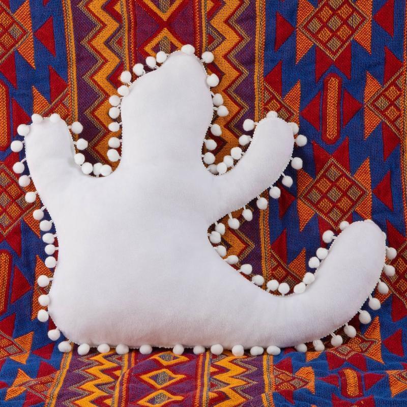 Halloween Ghost Pillow Cute Couch Cushion Pad Home Bedroom Living Room Decor