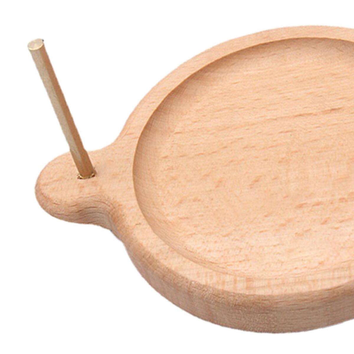 Wood Bead Spinner Bead Loader Spinning Bead Bowl DIY for Bracelet Making