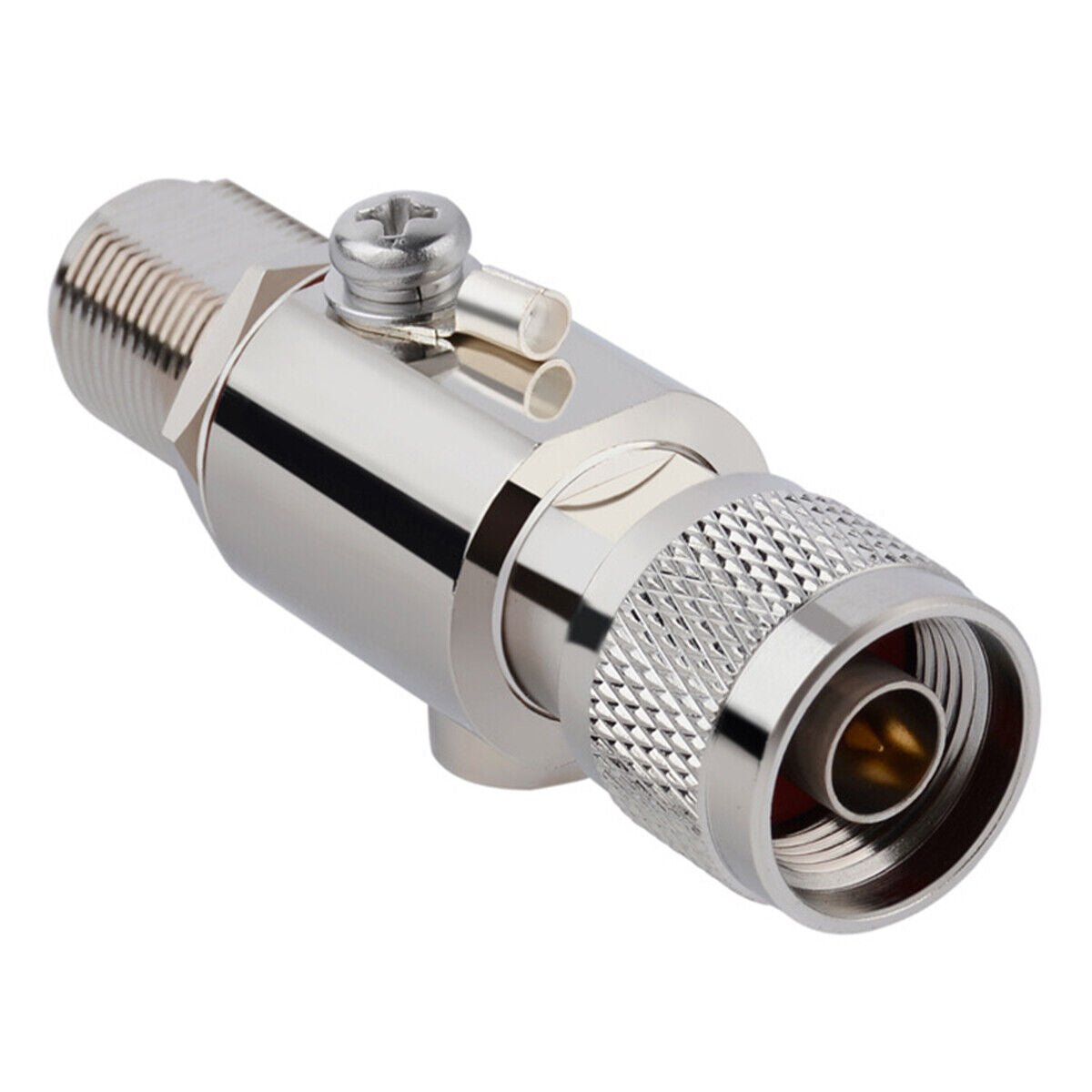 Lightning Arrestor Protector N Male to Female for Helium Miner Hotspot Antenna