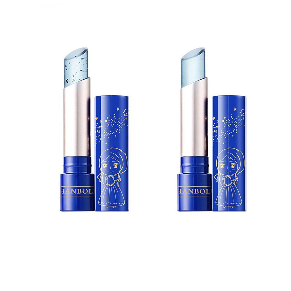 Transparent Lasting student moisturizing Lip Gloss Lipstick Color Changing