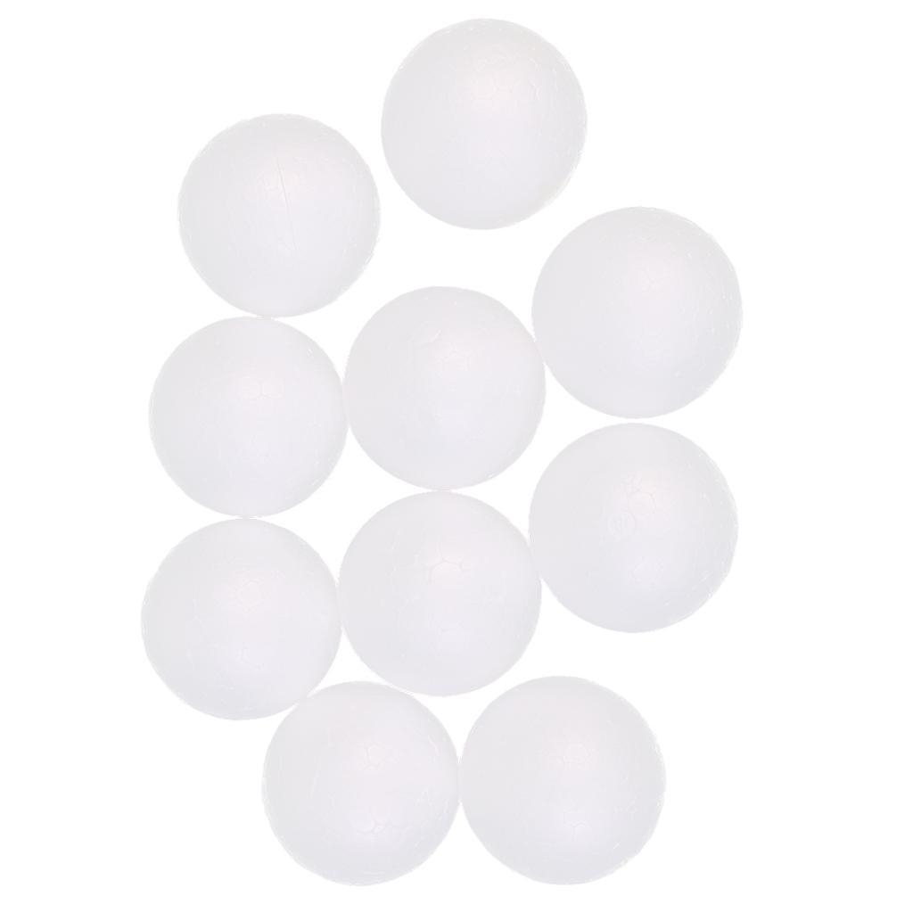 10x Foam Balls Decoration  Ball  Craft  Ornament 5cm