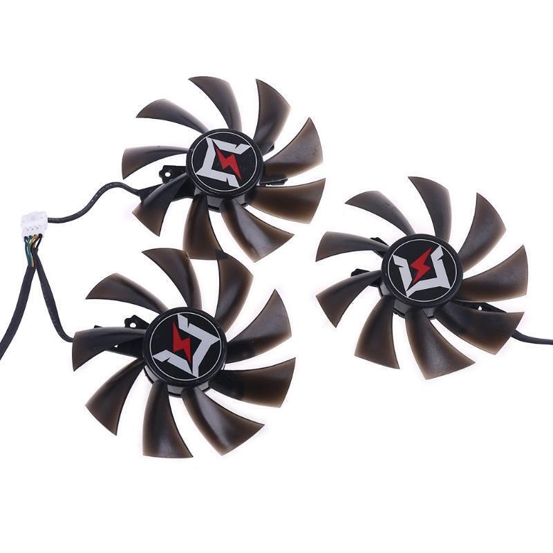 3pcs DC12V Graphics Card Cooling Fan for Gainward GeForce RTX 2060 2080 Super