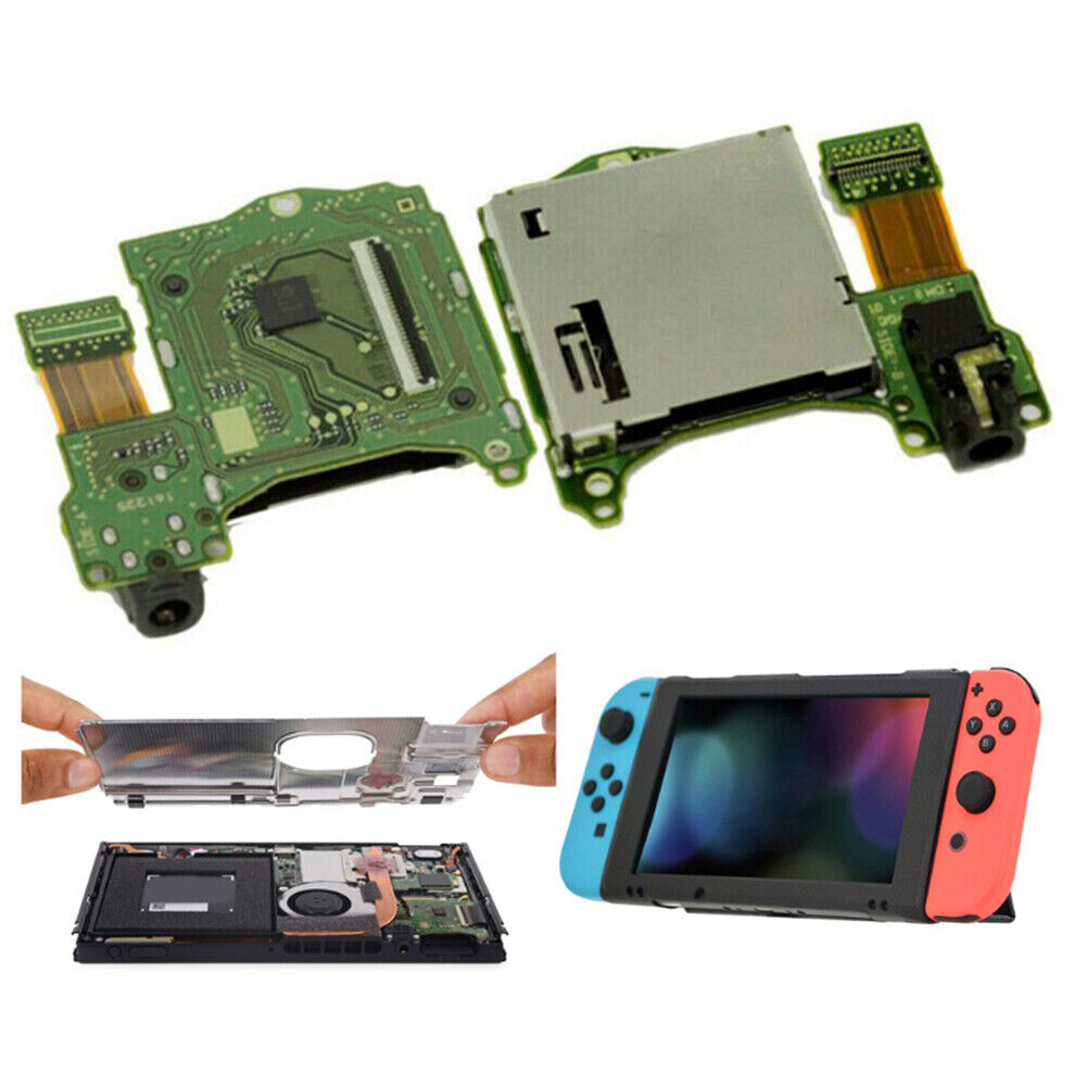 Headphone Jack Game Card Slot Reader Replacement for Nintendo Switch (Old)