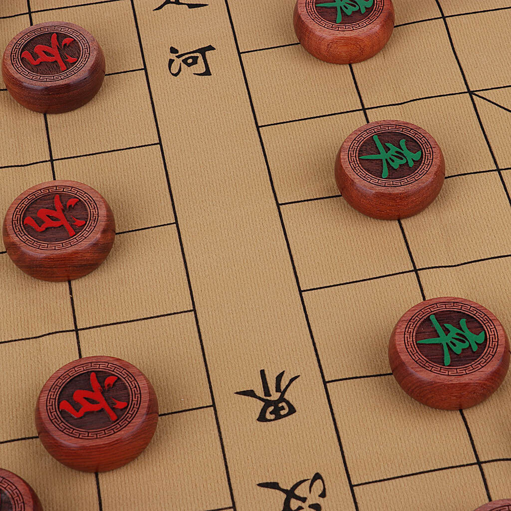 Rosewood Chinese Chess Traditional Xiangqi Office Business Collectable Gift