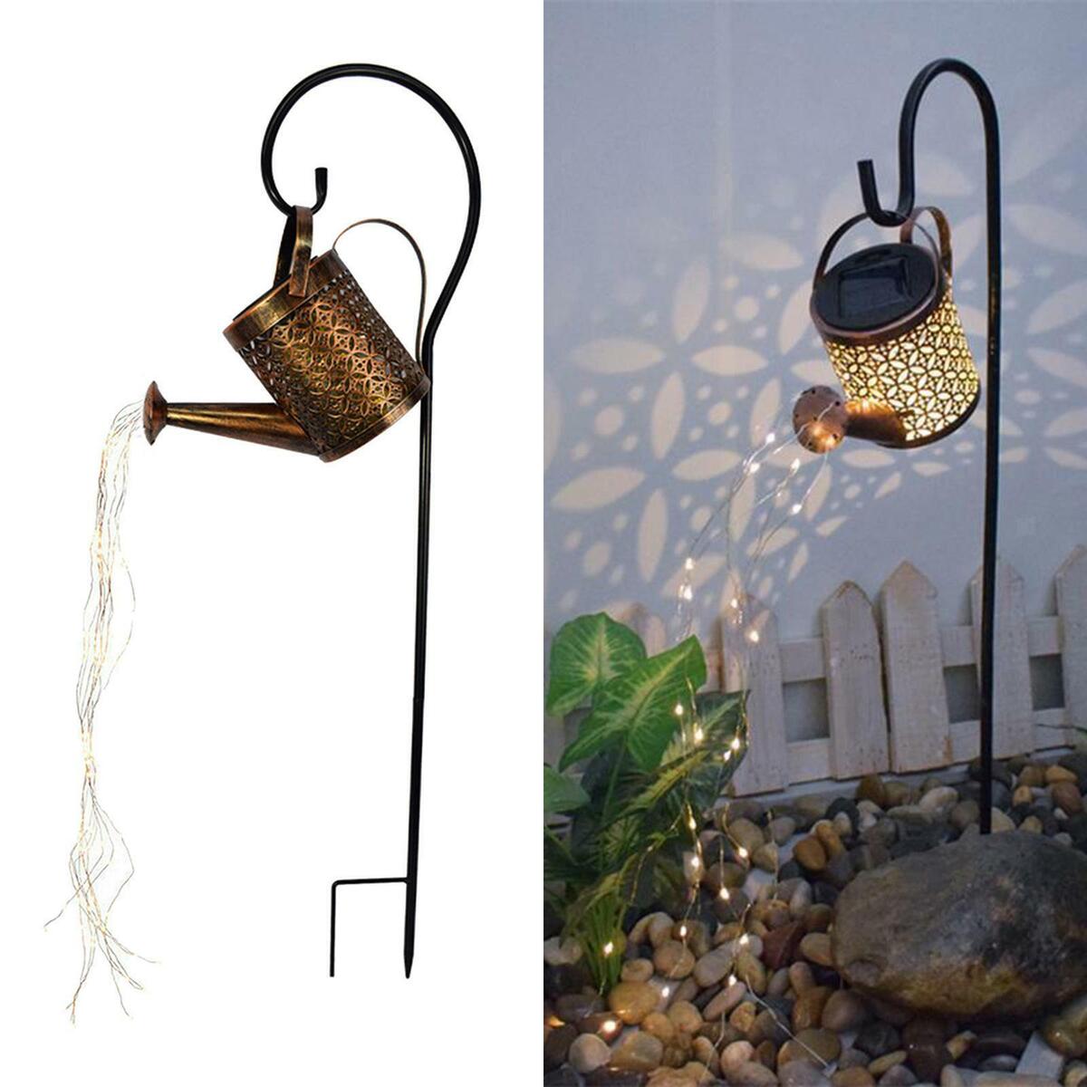 Garden   Waterfall Lights for Patio Pathway Decoration