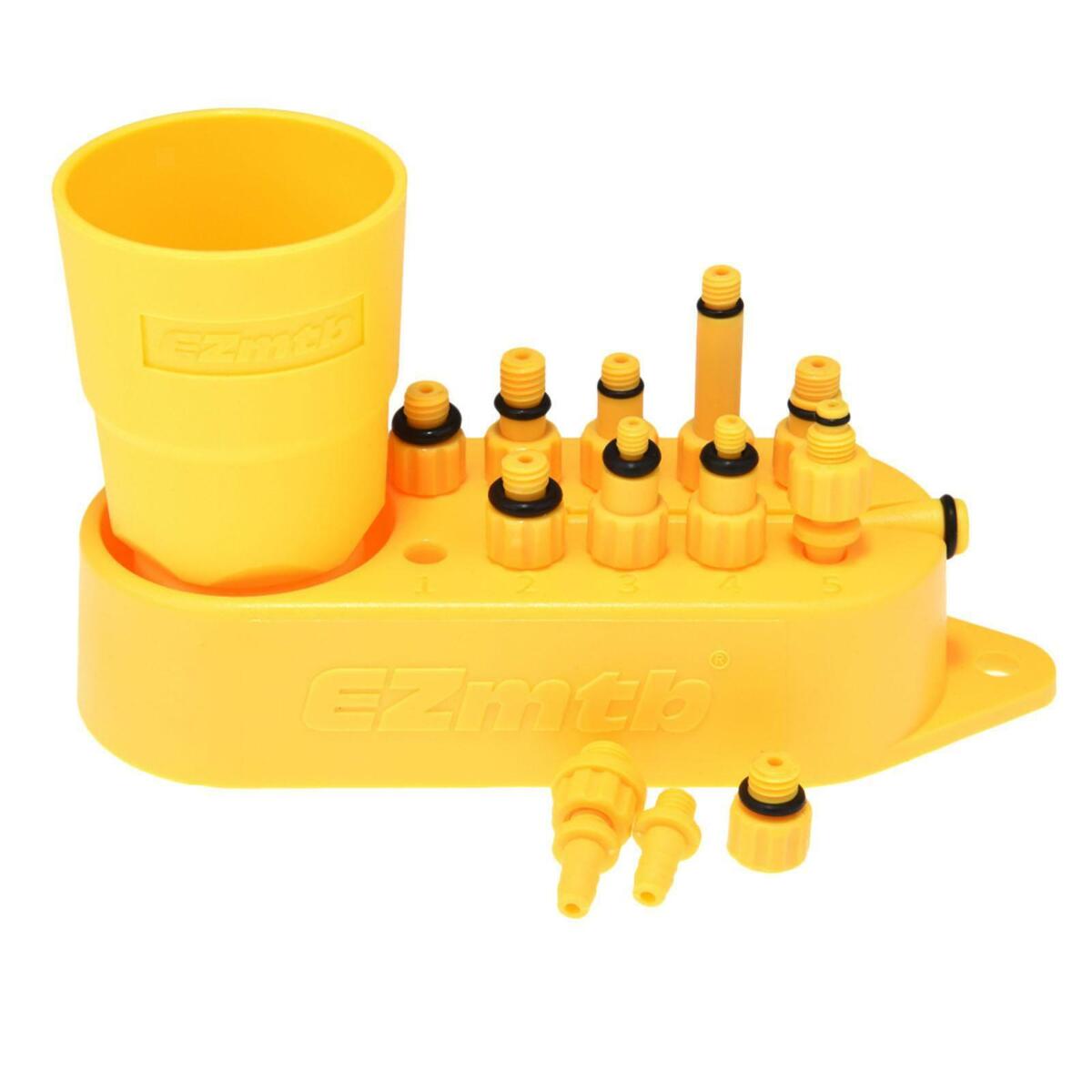 Universal Bicycle Hydraulic Bleed Adapters Set  Oil Filling