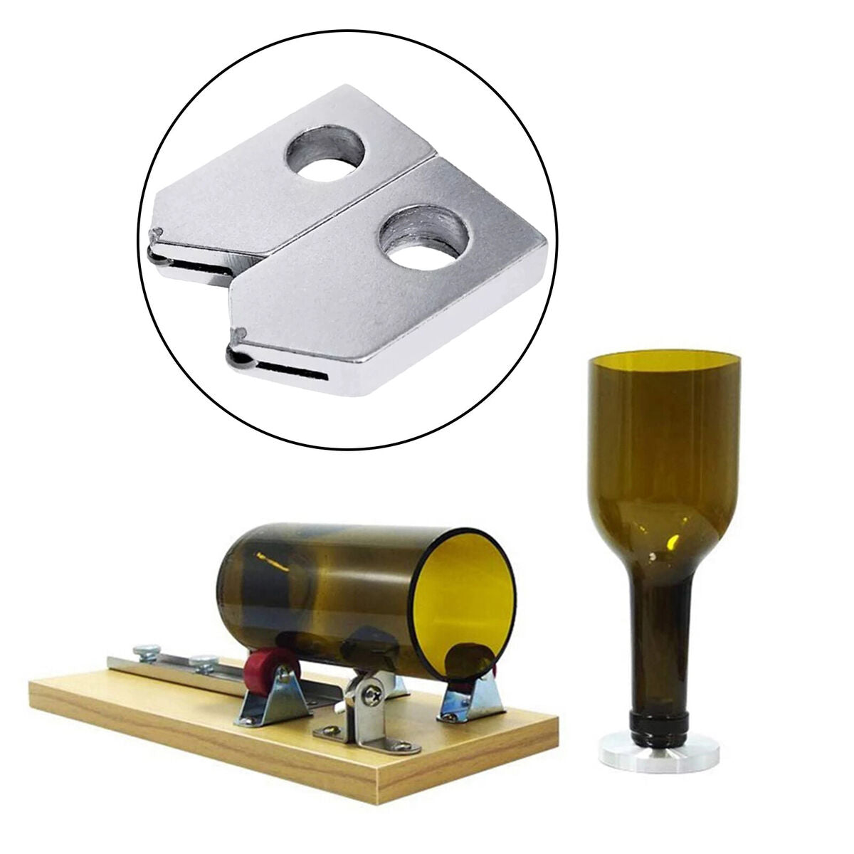 2Pieces  Wine Bottle Cutter Replacement Head Carbide