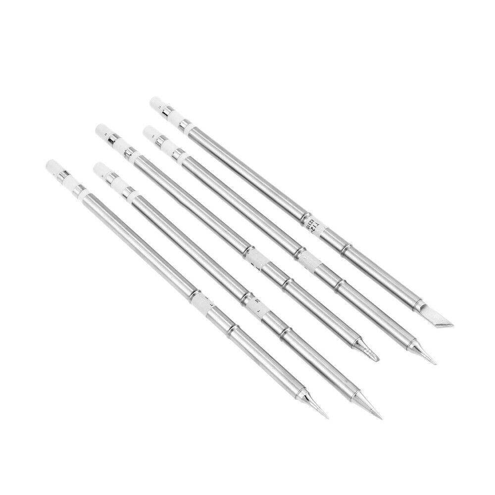 Replace T12 Solder Iron Tips T12-ILS T12-BC1 T12-D24 T12-K T12-BL For Hakko 5pcs