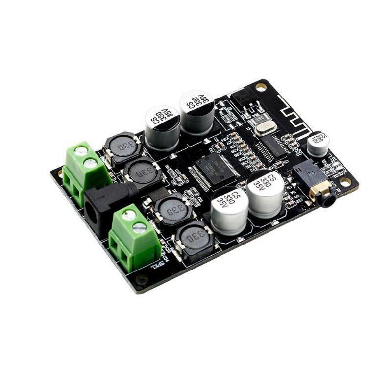 MINI Bluetooth-Compatible 5.0 Wireless Audio Digital Power Amp 25Wx2lifier Board