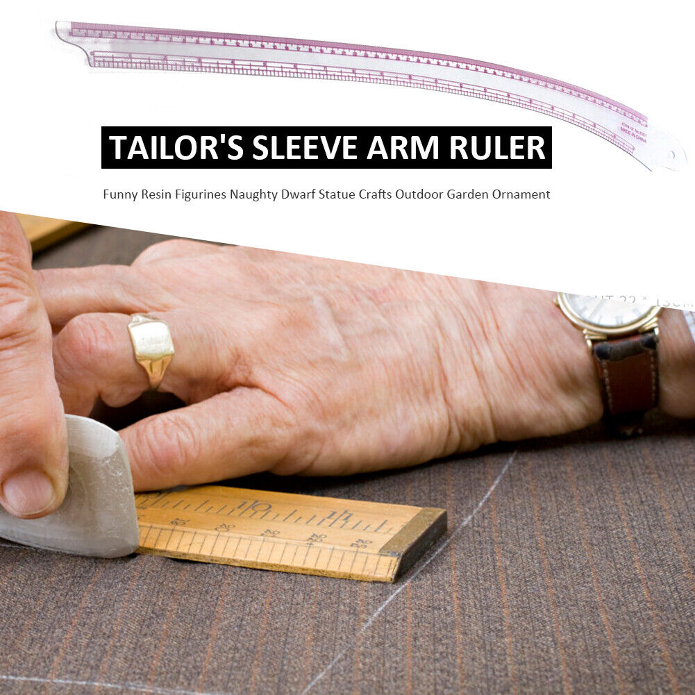 Plastic Tailor Curve Measuring Ruler Sleeve Arm French Curve Sewing Ruler