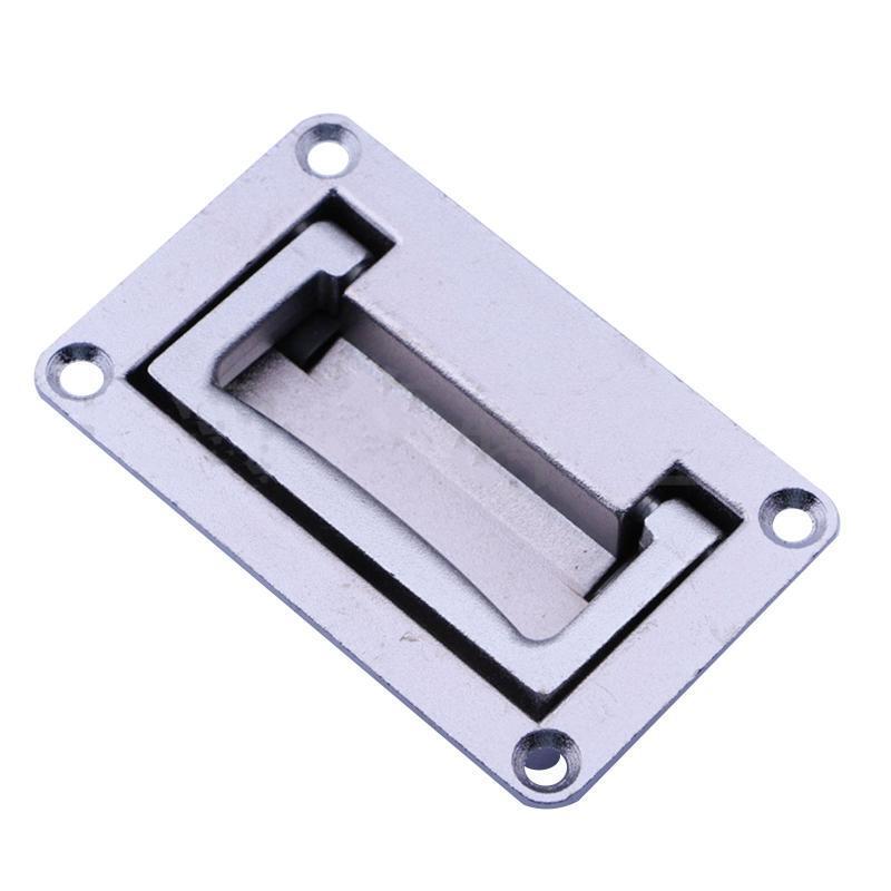 Toolbox Folding Metal Pulls Zinc Alloy Recessed Handle Metal Cabinet Handles