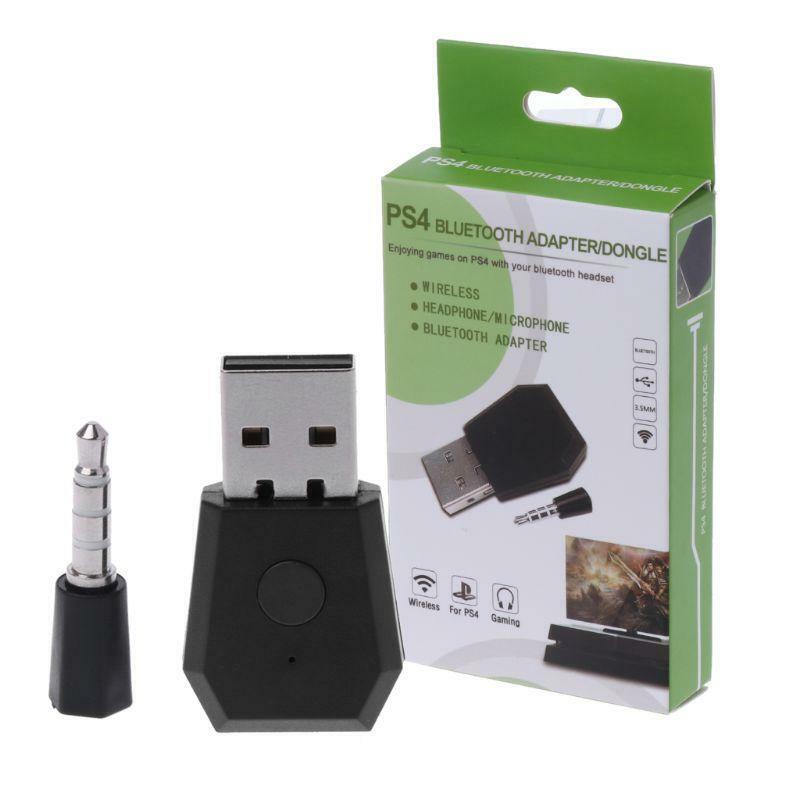 Wireless Adapter Dongle Receiver Transmitter Compatible with PS4 Game Controller