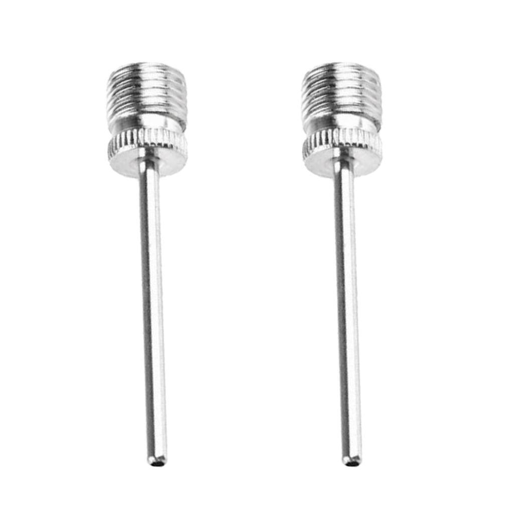 2 Pieces Football Basketball Ball Inflating Air Pump Needle Adaptor