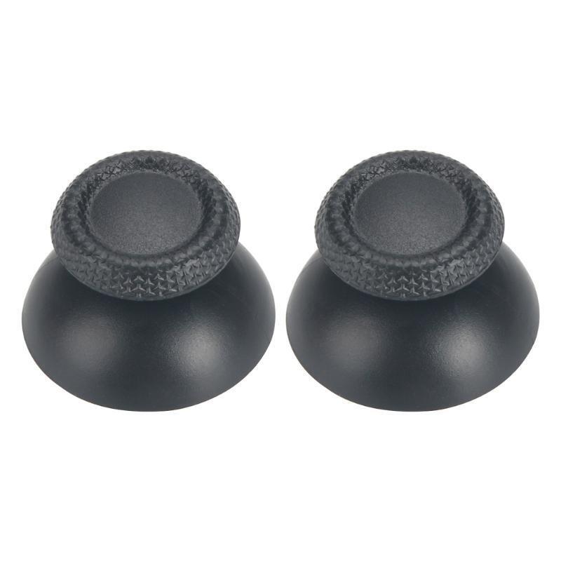 1 Pair Replacement Thumb Stick Joystick Cap for PS5 Gamepad Controllers ,Black