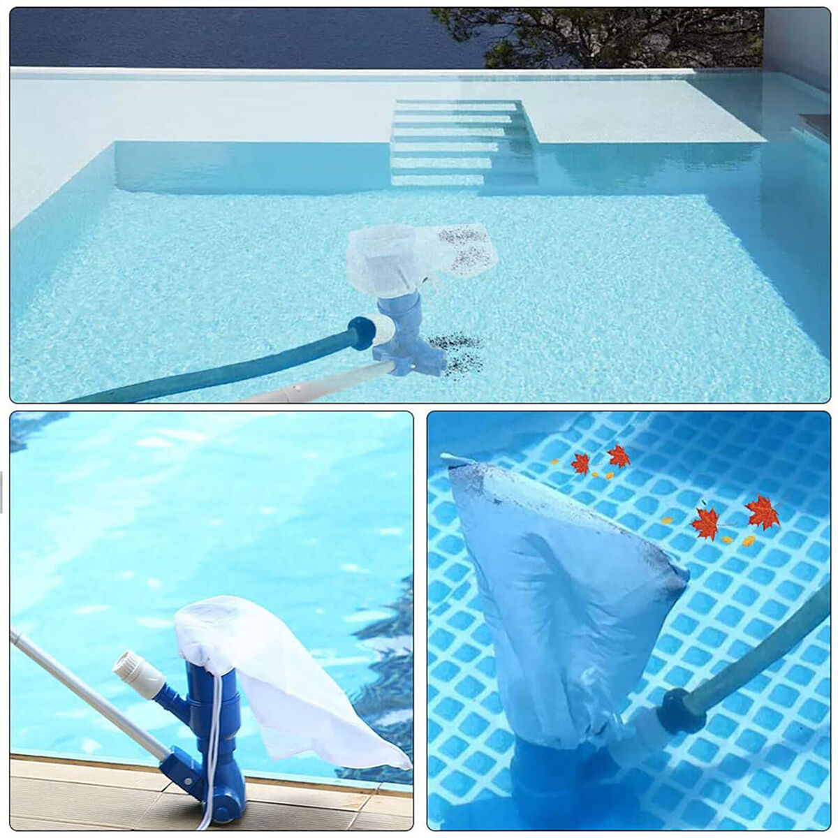 Pool Fountain Vacuum Jet Cleaner for Above Ground Pool SPA Pond Tub